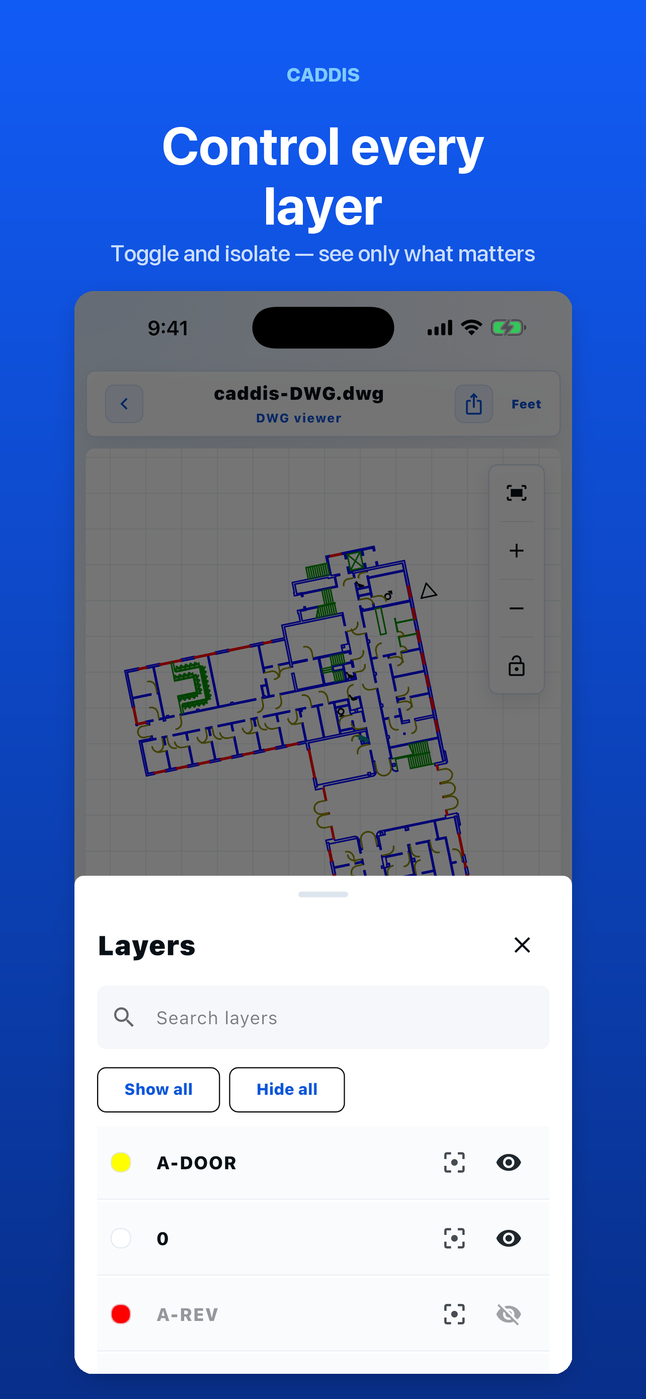 Caddis: DWG & CAD Viewer screenshot 5