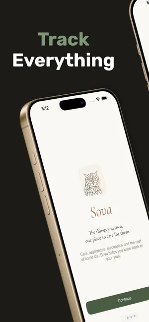 Sova - Track What You Own screenshot 1