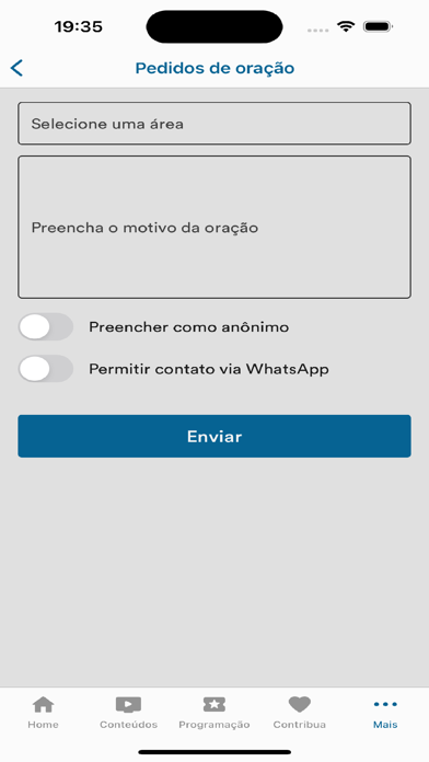 Comunidade Família Cristã iPhone screenshot