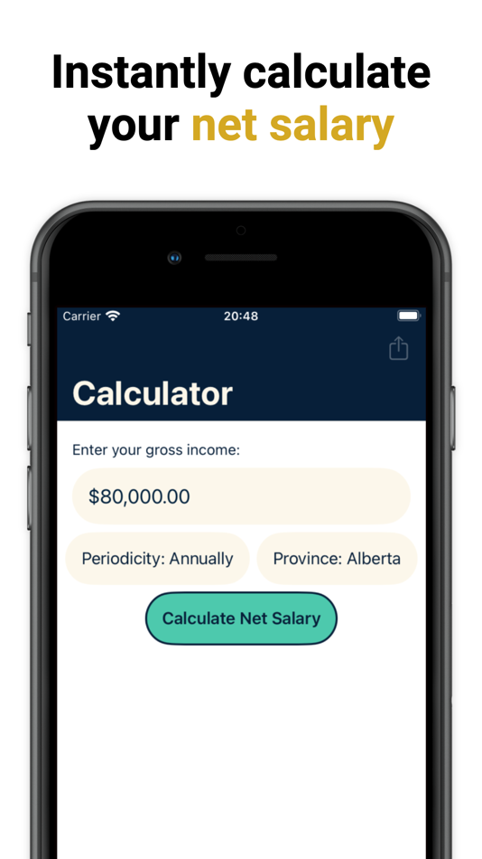 #1. Net Salary (iOS) 由: Ruyther Parente da Costa