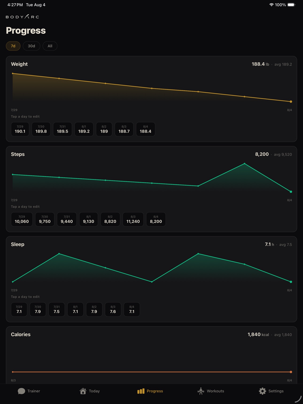 Screenshot 8 of BodyArc AI