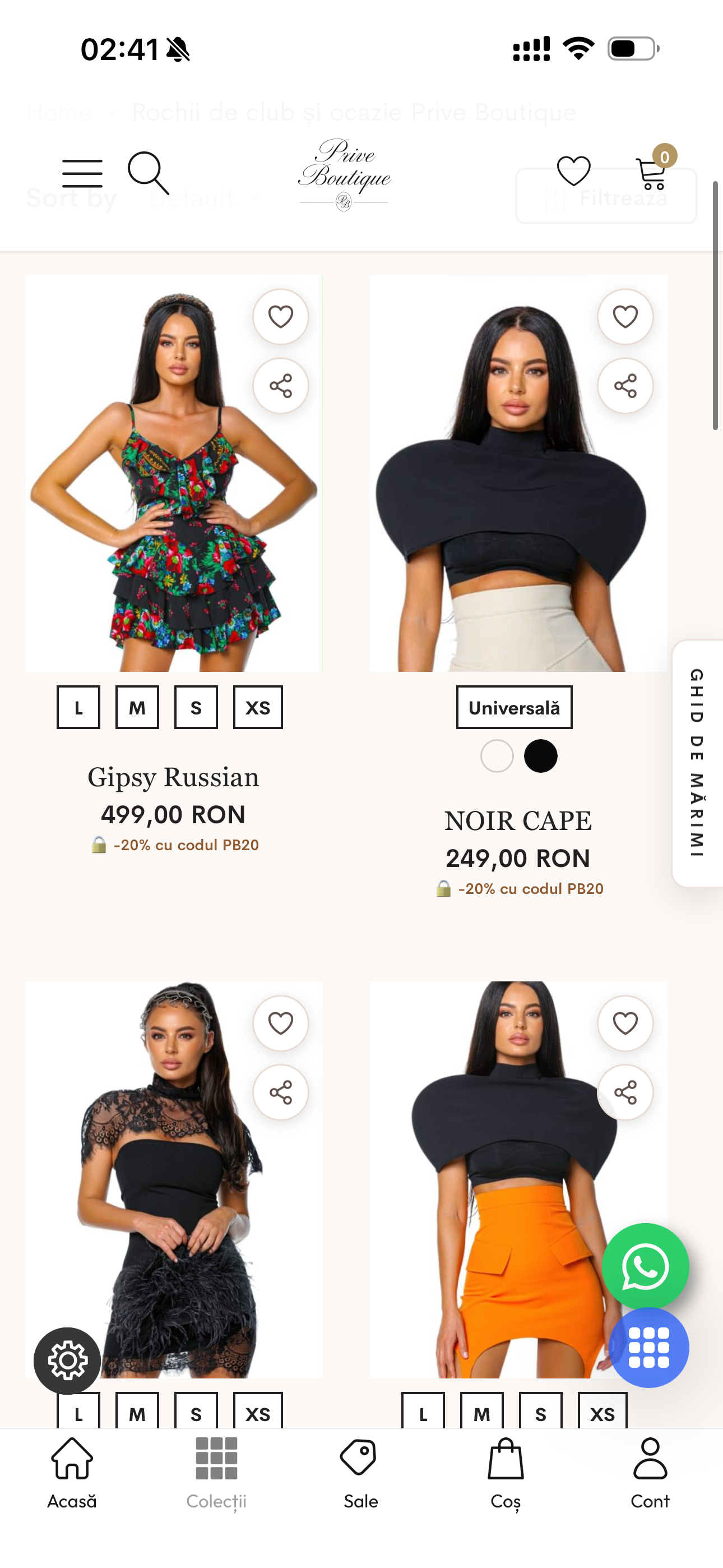 Privé Boutique screenshot 4