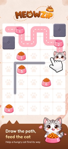 Meowzip: Cat Logic Puzzle Screenshot 1 of 5