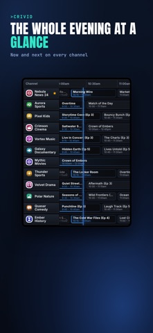 Crivid IPTV Player screenshot
