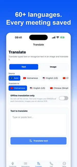 AudioDich Live Translator screenshot 3
