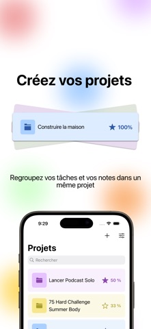 Keepio: Projets, Notes, Tâches screenshot