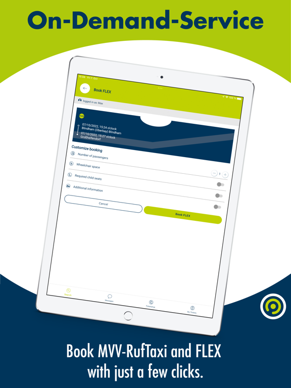 MVV-App iPad screenshot 3 - Travel app