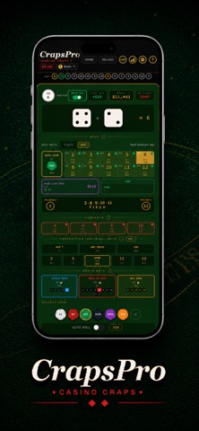 CrapsPro: Casino Craps Screenshot 1 of 5