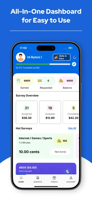 SJ Panel: Online Paid Surveys screenshot 1