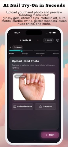 AI Nail Arts Design Generator screenshot