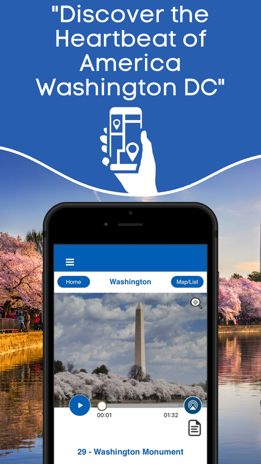 Washington DC Monuments Tour - 1.4 - (iOS)