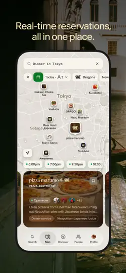 Captura de pantalla de Places: Curated Discovery en iPhone 5
