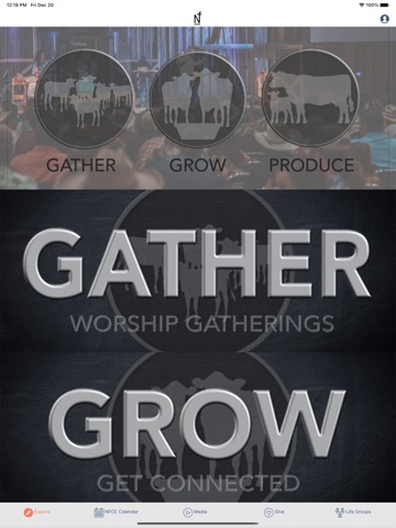 No Fences Cowboy Church App iPad screenshot