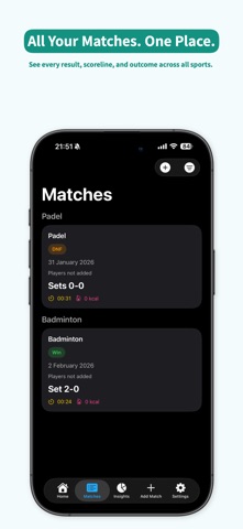 TallyUps -Sports Score Tracker screenshot