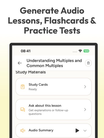 Tutuban: Smart Study Companion iPad screenshot