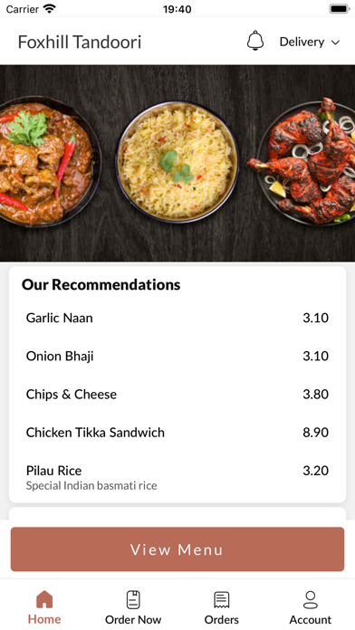 Foxhill Tandoori Screenshot