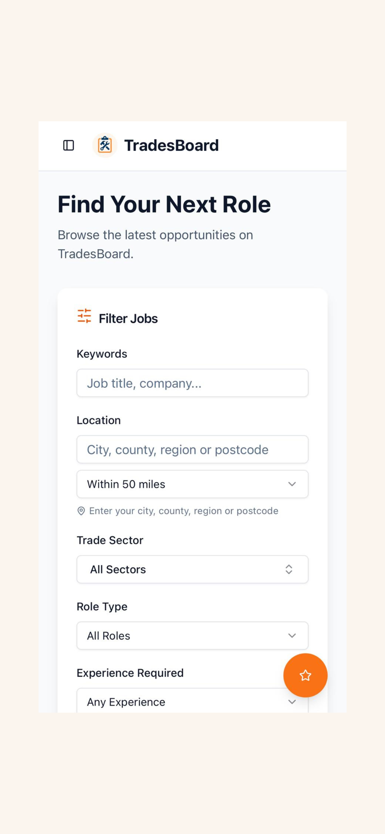 TradesBoard Base44 screenshot 3
