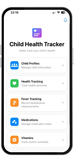 Medicine & Fever Tracker screenshot 1