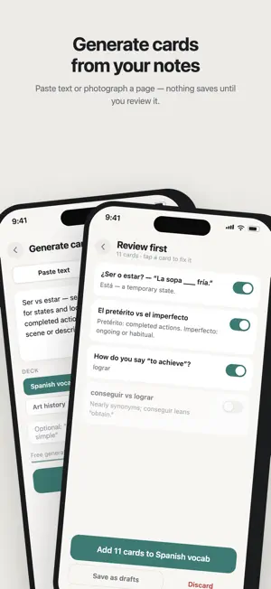 Pocket Cards: FSRS Flashcards screenshot 3