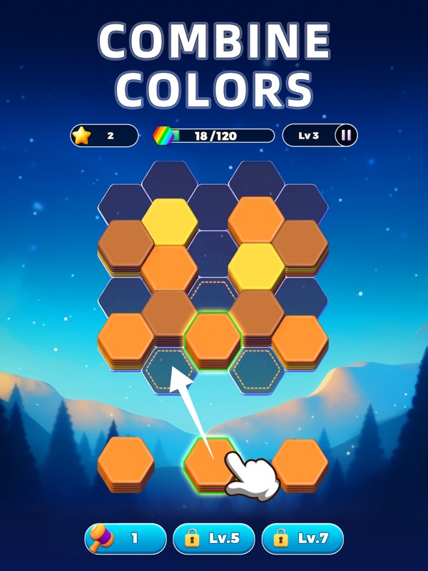 Hexa Master 3D - Color Sort screenshot 12