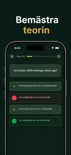 Jägarprov screenshot 4