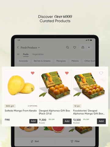 Foodstories iPad screenshot 3