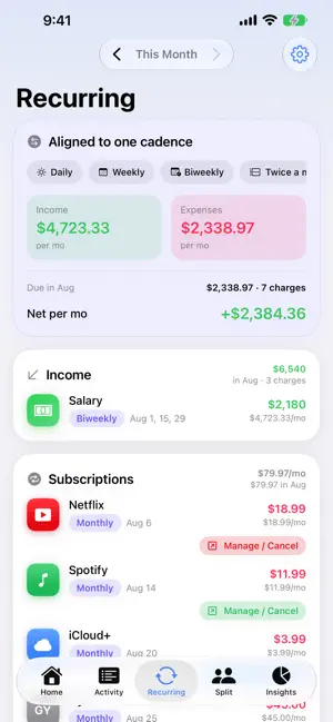 PennyPilot - Budget Tracker screenshot 2