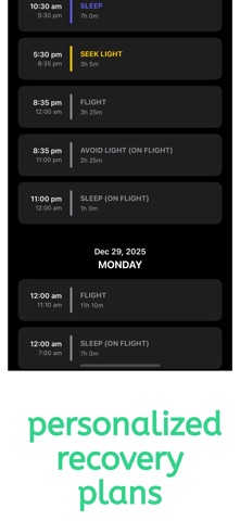 Jetlag AI screenshot