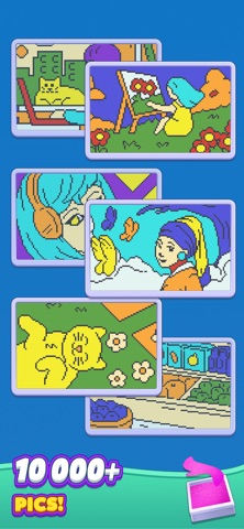 Fill Art - Sand Shuffle iPhone screenshot