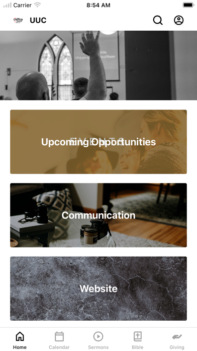 Screenshot 1 of Union United Church App