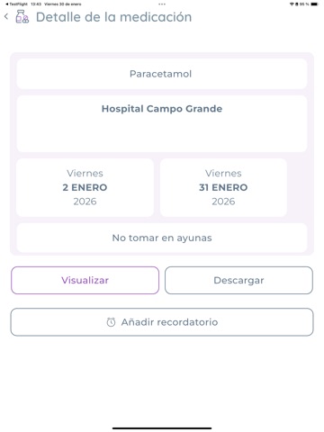 Recoletas Salud iPad screenshot 6