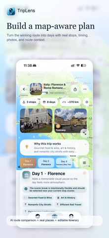 TripLens: AI Trip Planner screenshot
