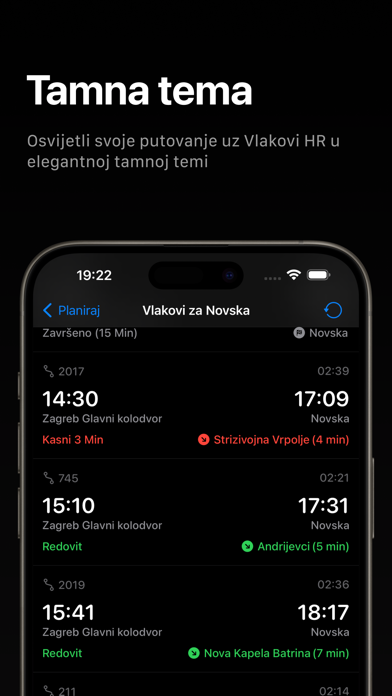 Vlakovi HR iPhone screenshot 7 - Travel app