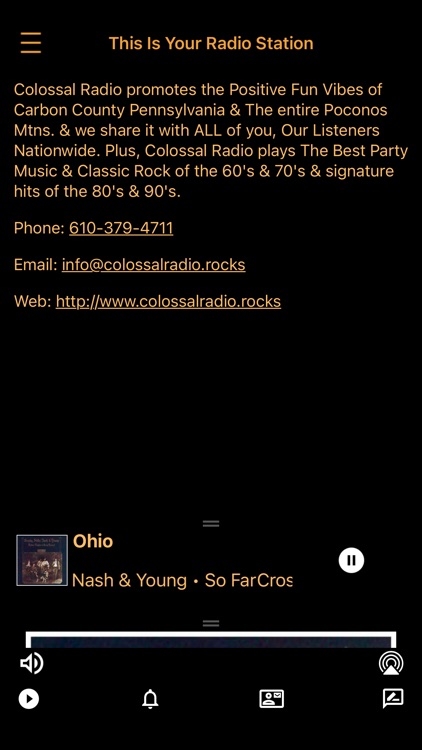 Colossal Radio App