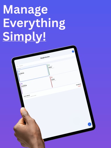 Invoice Maker | Simple & Easy iPad screenshot