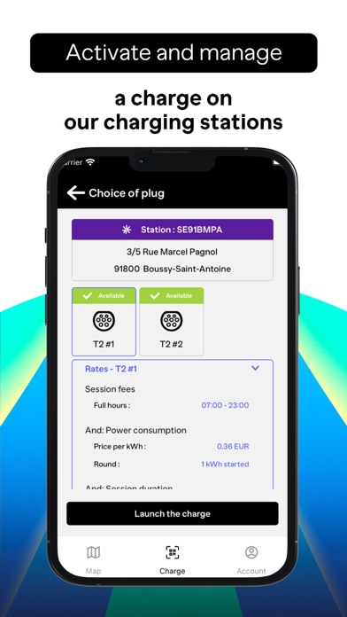 Stations-e - Easy EV charging Screenshot