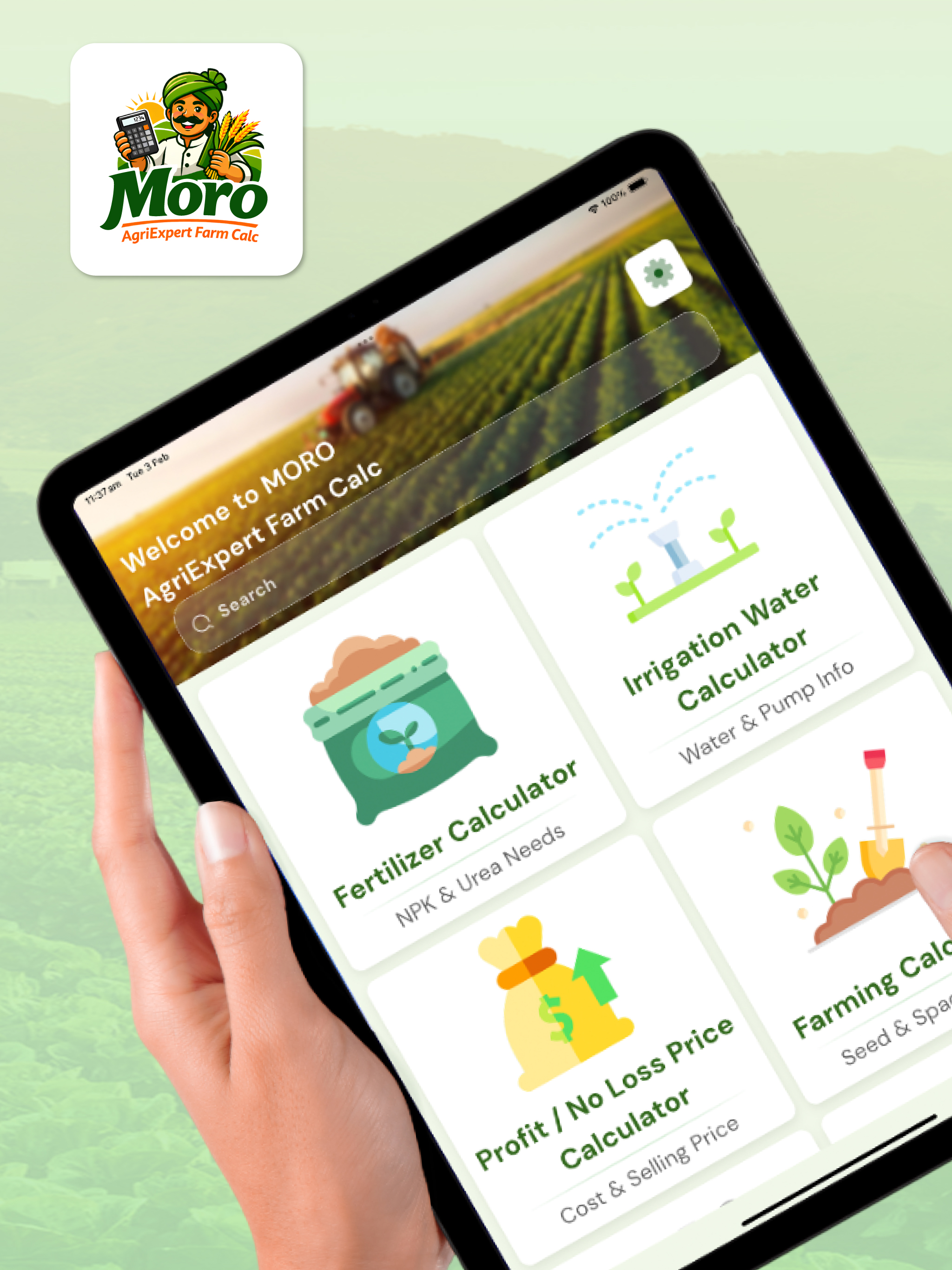 Moro AgriExpert Farm Calc