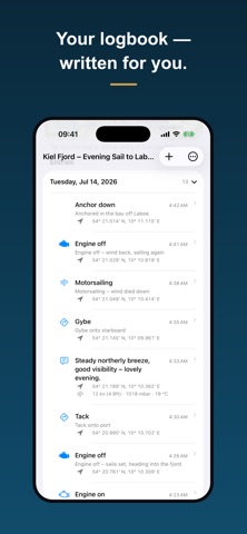 CoCaptain: Sailing Logbook Screenshot 3 of 10