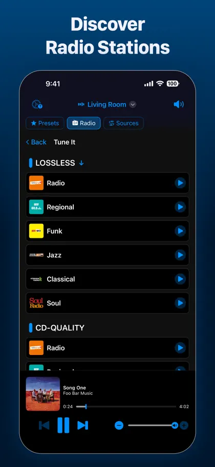Screenshot 4 von 6 zu BluRemote - BluOS Controller