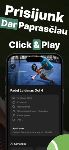 Winero - Book Courts & Play screenshot