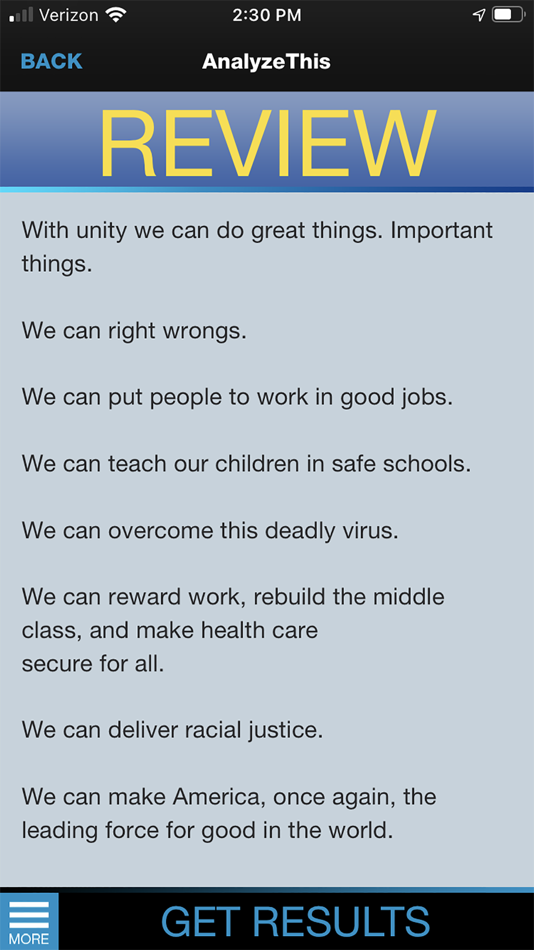 #2. AnalyzeThis (iOS) 由: David Simon