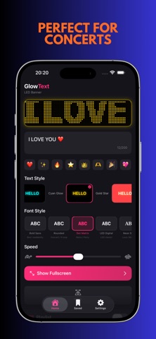 GlowText: LED Banner Screenshot 1 of 6