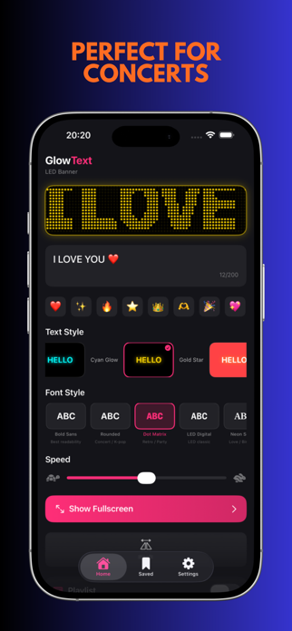 GlowText: LED Banner Screenshot 1 of 6