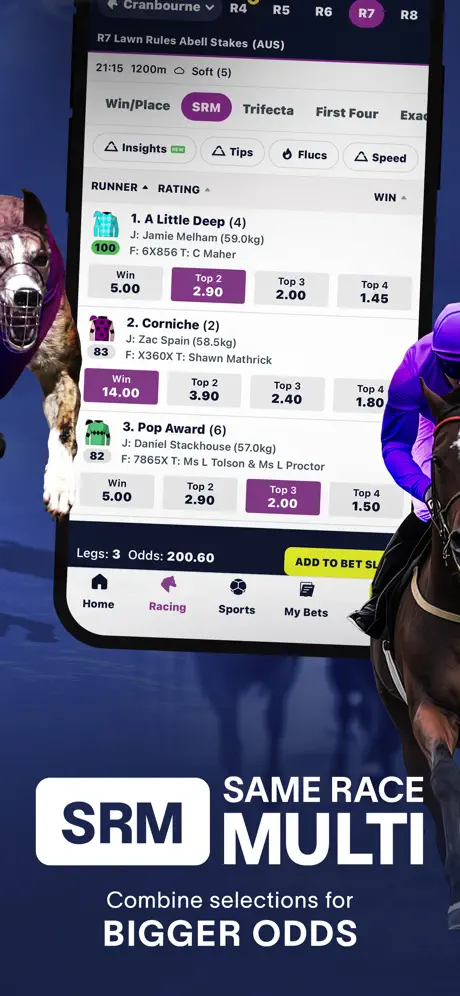 CrownBet iOS betting app screenshot 3 of 5