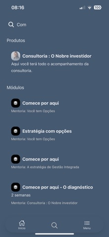 Nobre investidor screenshot