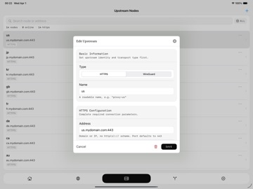 Orange Net iPad screenshot