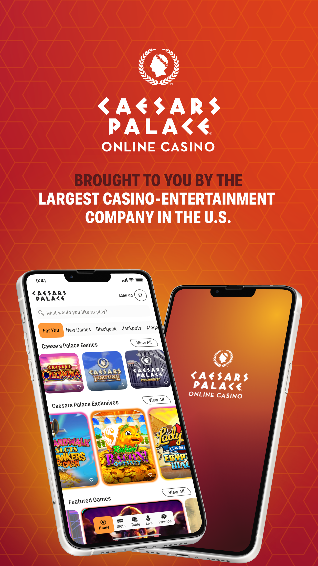 Caesars Palace Online Casino screenshot 1