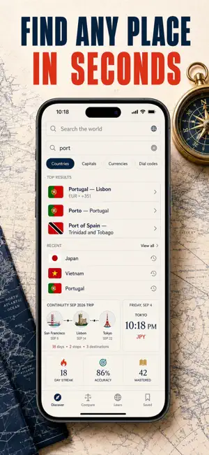 World Atlas: Country Facts screenshot 2