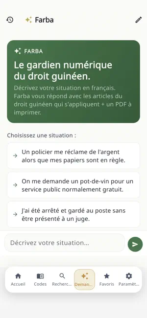 GuinéeLex screenshot 2
