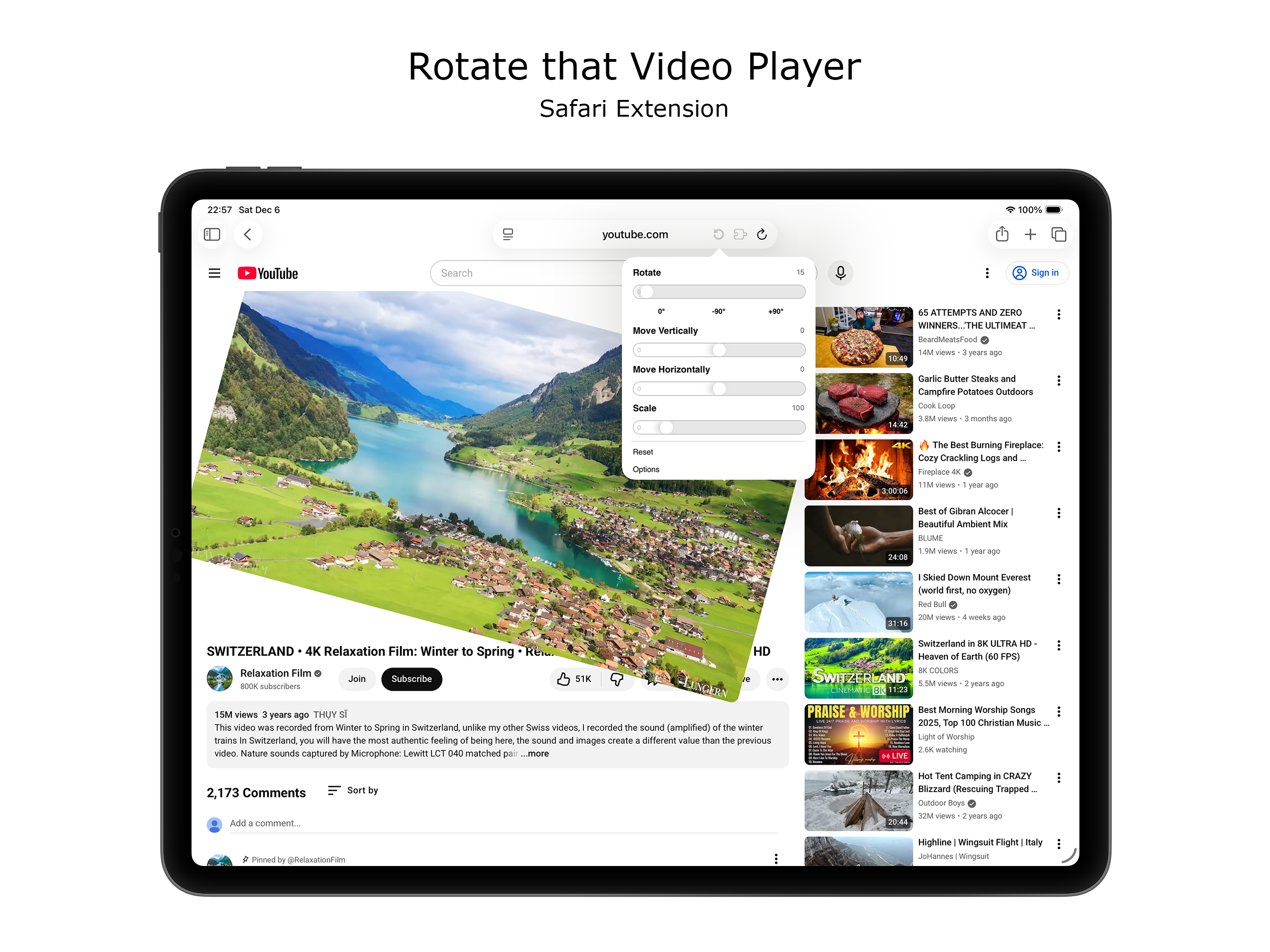 Rotate that Video Player screenshot 3